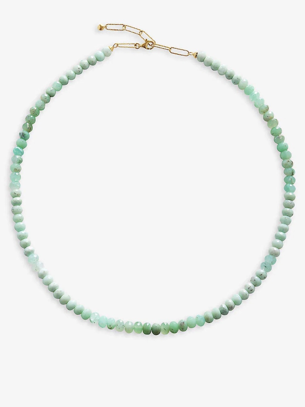 NEW MONICA VINADER Hope Beaded Gemstone Necklace adjustable 41-46cm/16-18'